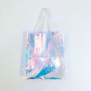 🆕 Make them Jelly Iridiscent Tote Large Bag by Jelly Jeans 🦄